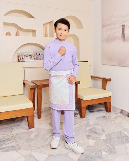 JAZZMAN BAJU MELAYU (KID) - PURPLE LILAC (Pre Order)