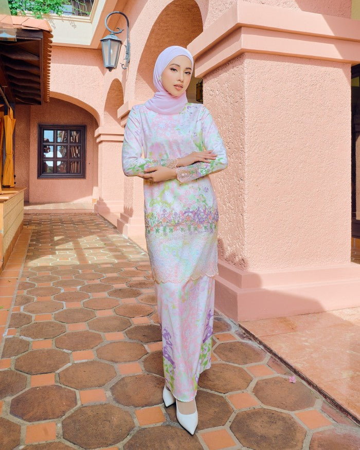 RIENA KURUNG - PEACH PURPLE (Pre Order)