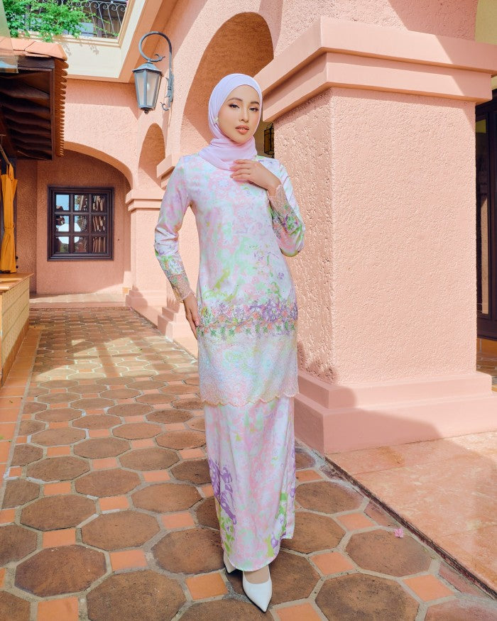 RIENA KURUNG - PEACH PURPLE (Pre Order)