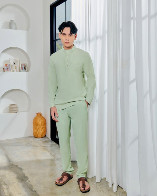 JAZZMAN BAJU MELAYU - SAGE GREEN (Pre Order)