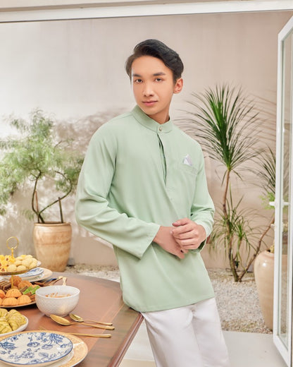 WANIE KURTA (MEN) - MINT GREEN