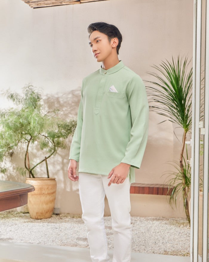 WANIE KURTA (MEN) - MINT GREEN