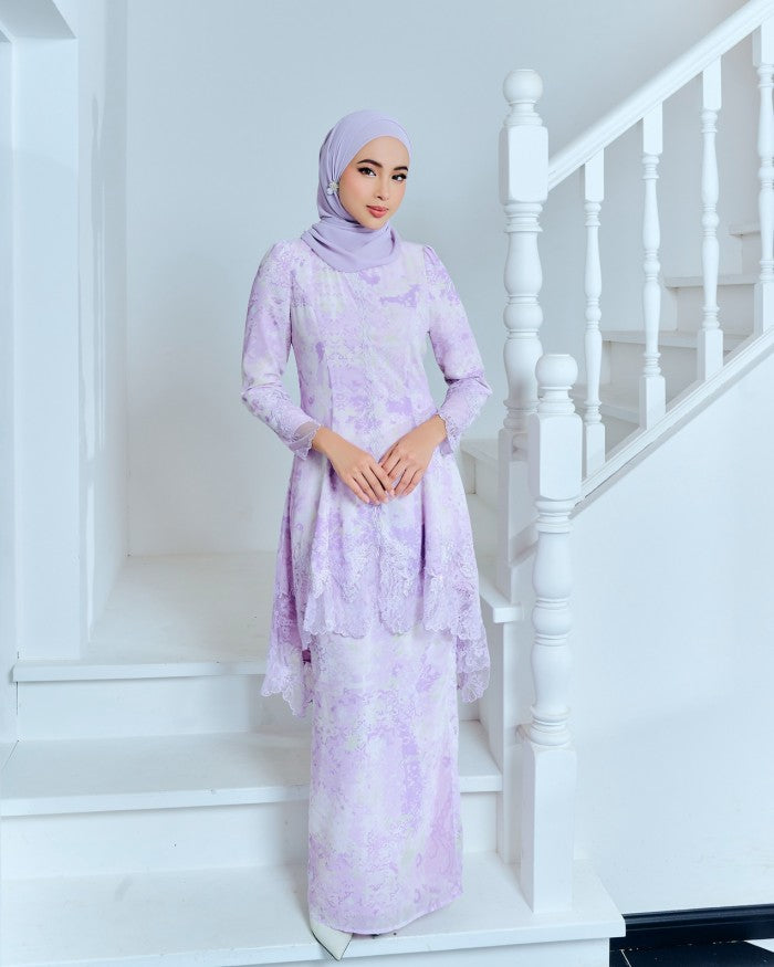 AMYLIA KURUNG - PURPLE LILAC (Pre Order)