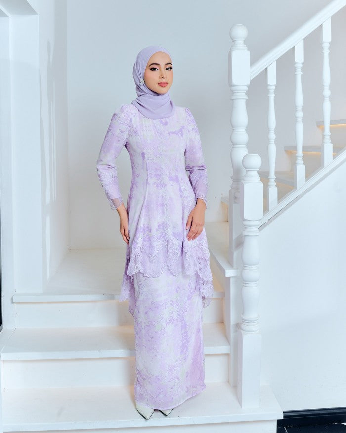 AMYLIA KURUNG - PURPLE LILAC (Pre Order)