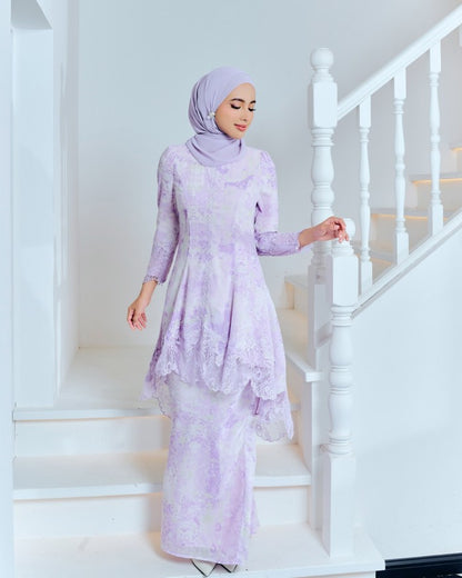 AMYLIA KURUNG - PURPLE LILAC (Pre Order)