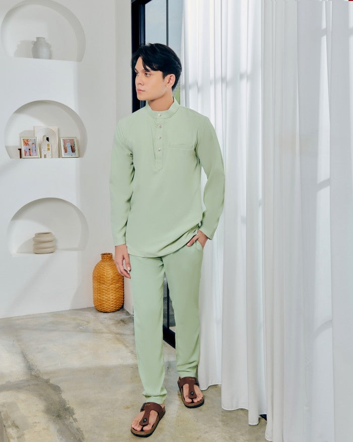 JAZZMAN BAJU MELAYU - SAGE GREEN (Pre Order)