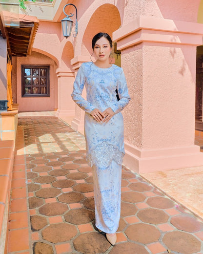 INAYA KURUNG - GREYISH BLUE (Pre Order)