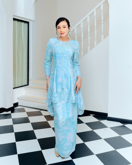 AMYLIA KURUNG - BABY BLUE (Pre Order)