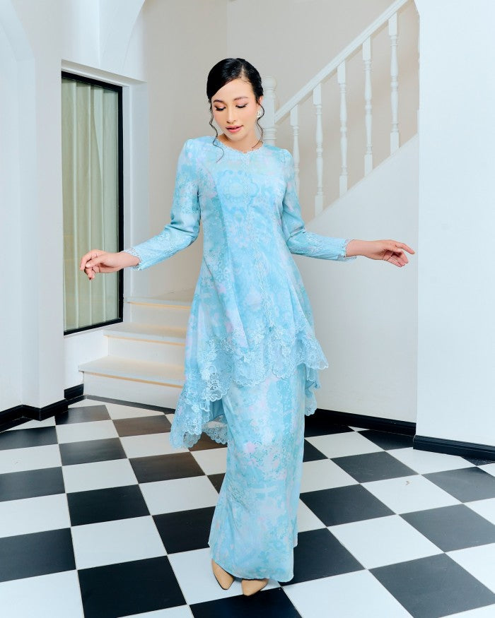 AMYLIA KURUNG - BABY BLUE (Pre Order)